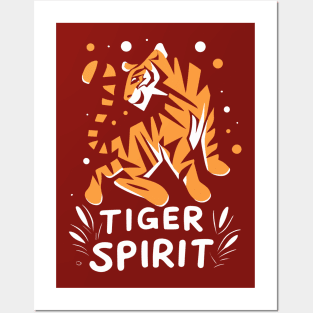 Tiger Spirit: Unleash Your Inner Power Posters and Art